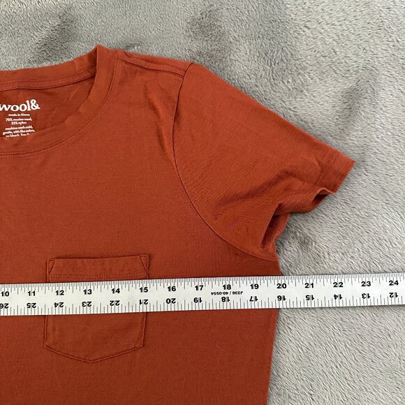 Wool& WoolAnd Lola Pocket Tee Dress Women's LARGE - Picture 4 of 4